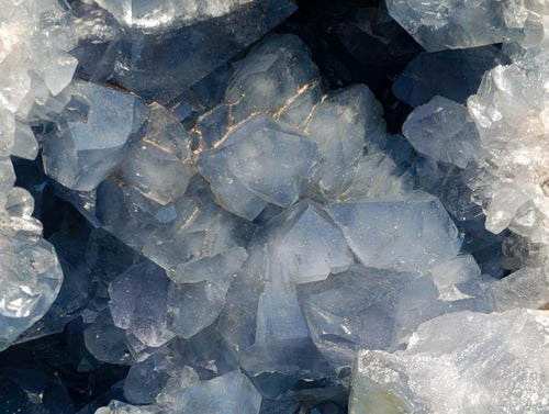 Natural XL Blue Celestite Geode Specimen x 1 From Sakoany, Madagascar