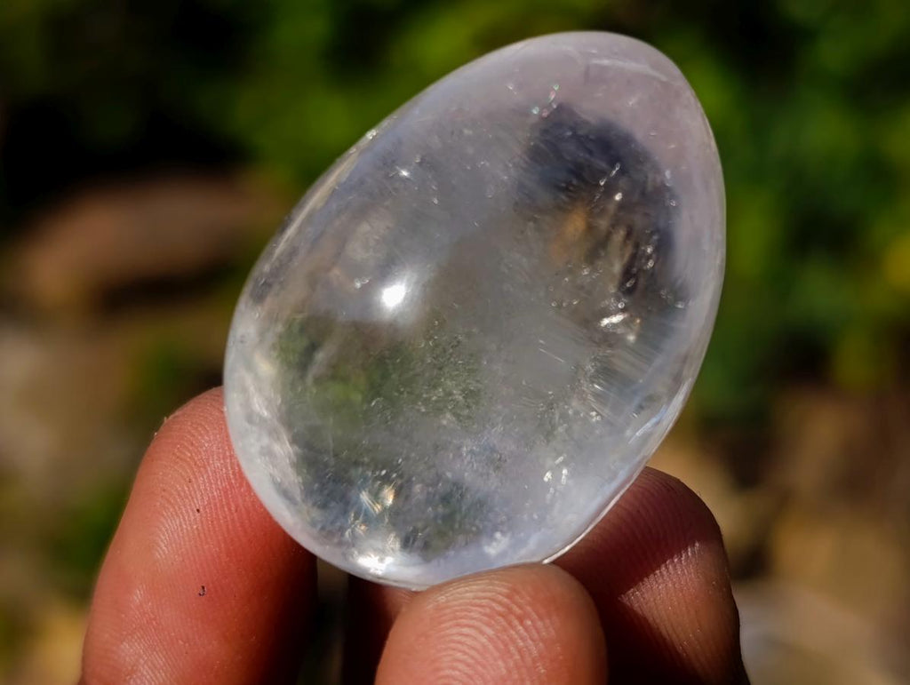 Polished Clear Quartz Eggs x 20 From Madagascar