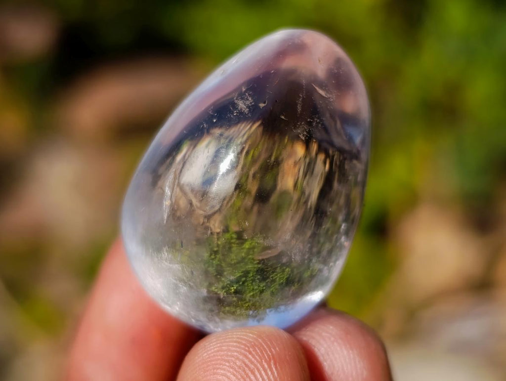 Polished Clear Quartz Eggs x 20 From Madagascar