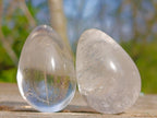 Polished Clear Quartz Eggs x 20 From Madagascar