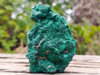 Natural Silky Malachite Specimens x 3 From Kasompe, Congo
