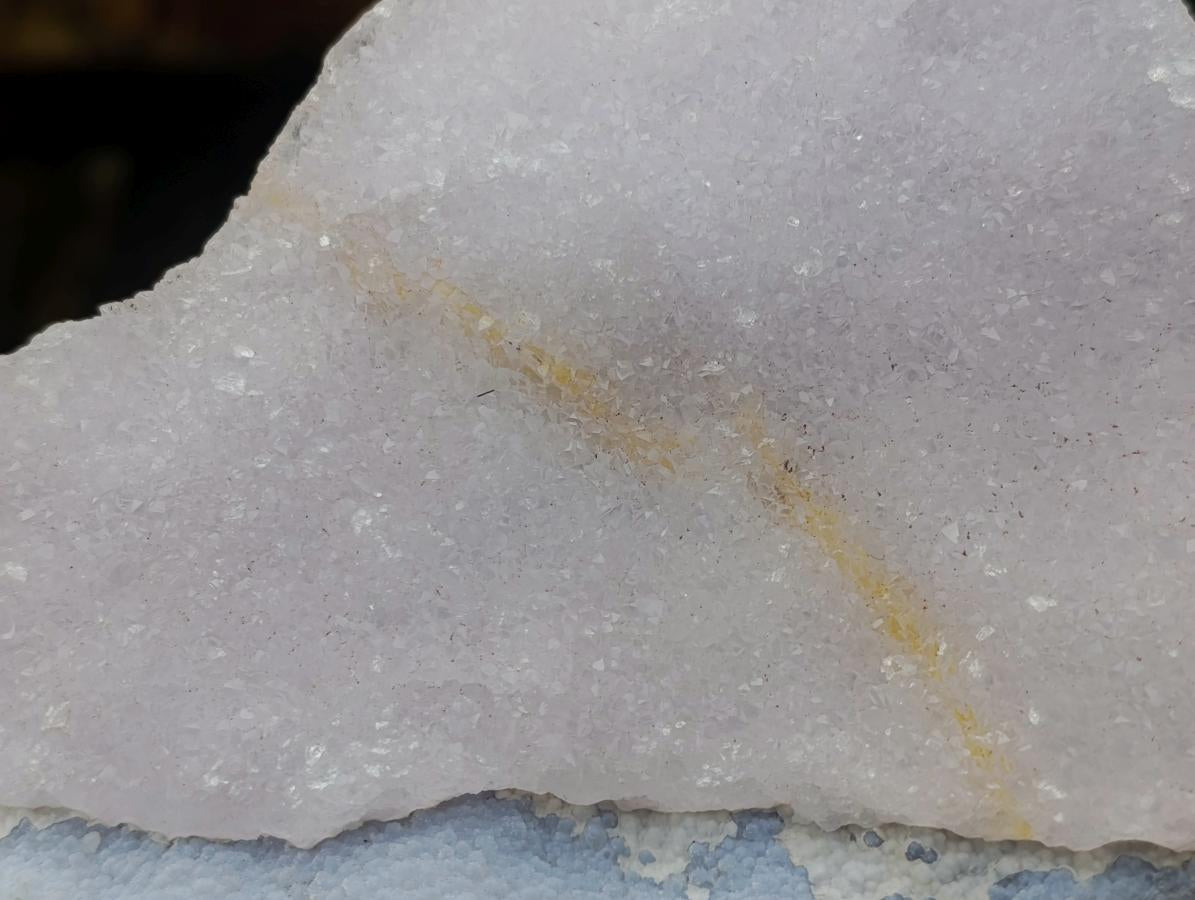 Natural Large Blue Lace Agate Crystalline Plate Specimen x 1 From Namibia
