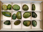 Polished Chrome Verdite Gemstone Free Forms x 14 From Zimbabwe