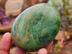 Polished Chrome Verdite Gemstone Free Forms x 14 From Zimbabwe