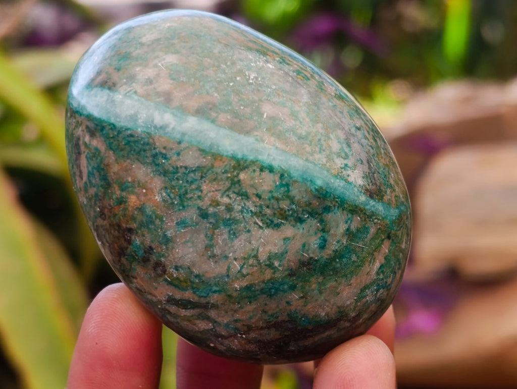 Polished Chrome Verdite Gemstone Free Forms x 14 From Zimbabwe