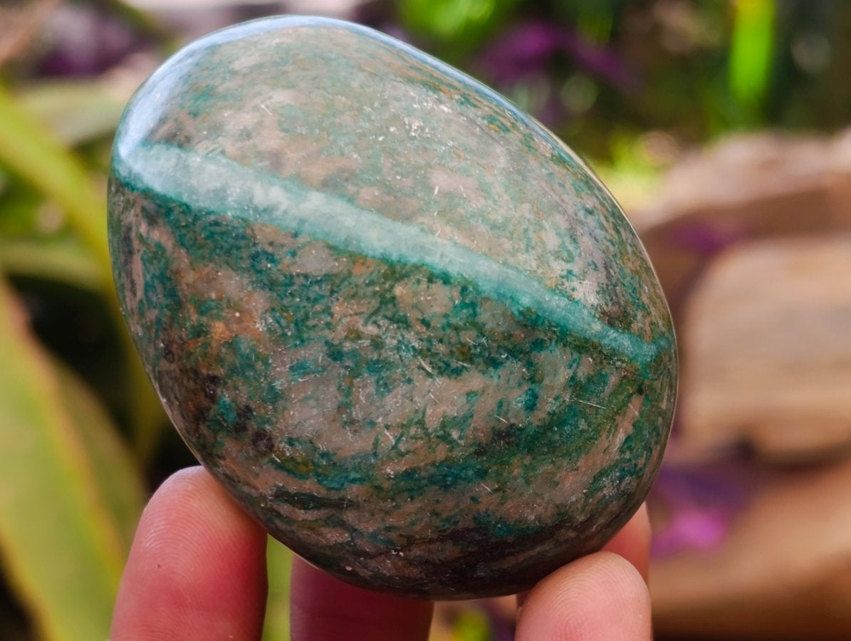 Polished Chrome Verdite Gemstone Free Forms x 14 From Zimbabwe