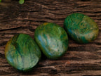 Polished Chrome Verdite Gemstone Free Forms x 14 From Zimbabwe