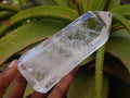 Polished Clear Quartz Standing Display Crystals x 3 From Madagascar