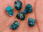 Natural Mini Dioptase Specimens on Dolomite Matrix x 72 From Tantara Mine, Congo