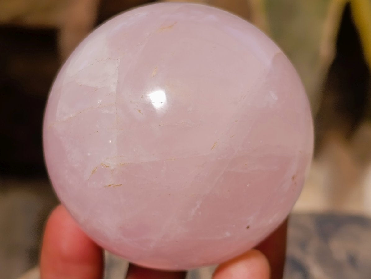 Polished Gemmy Rose Quartz Spheres x 6 From Madagascar