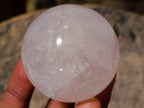 Polished Gemmy Rose Quartz Spheres x 6 From Madagascar