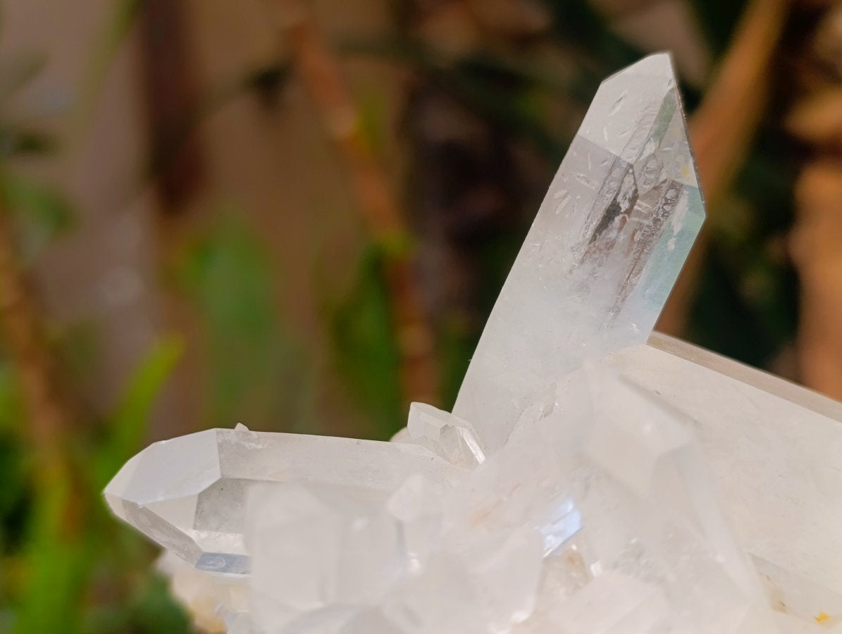 Natural Malagasy Quartz Clusters x 4 From Madagascar