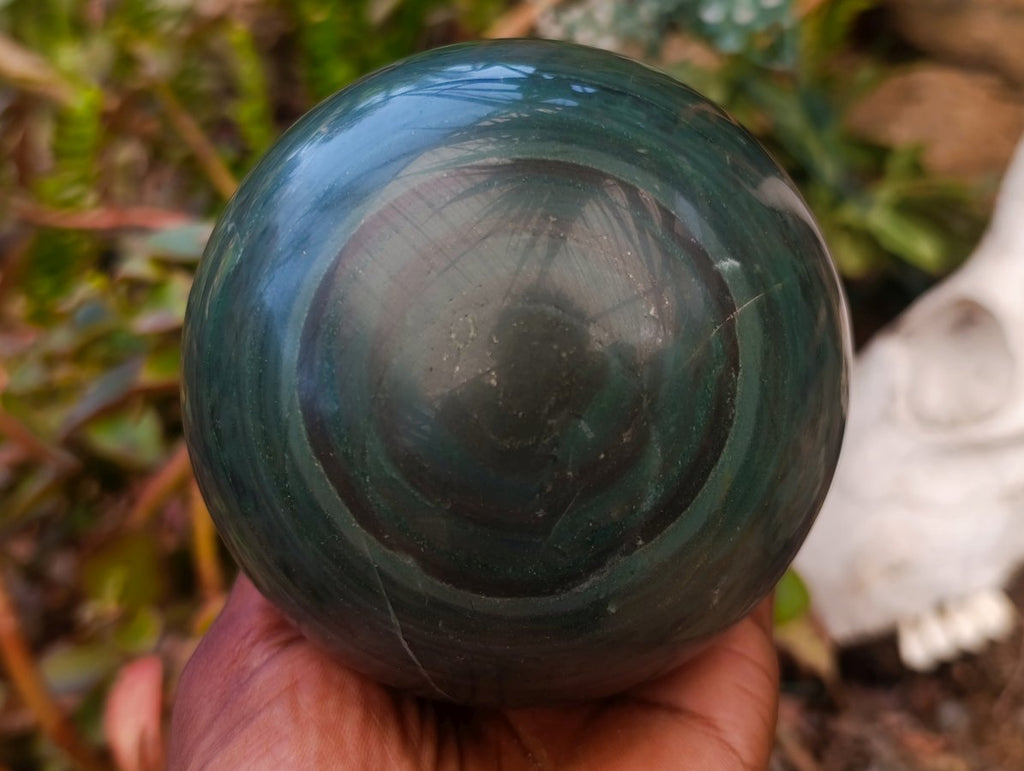 Polished Mix of Multi Mineral Spheres x 2 From Madagascar