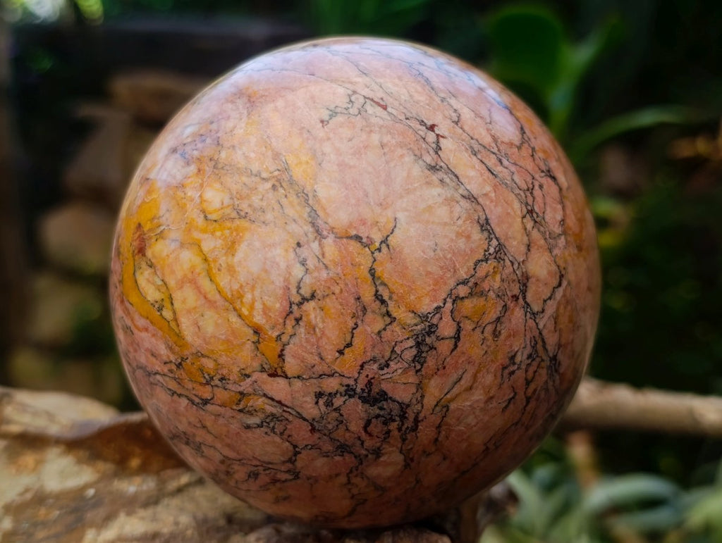 Polished Mix of Multi Mineral Spheres x 2 From Madagascar