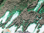 Natural Rare Drusy Coated Chrysocolla Specimens with Malachite x 2 From Lupoto Mine, Congo