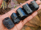 Natural Mix of Schorl Black Tourmaline Crystals x 35 From Zimbabwe