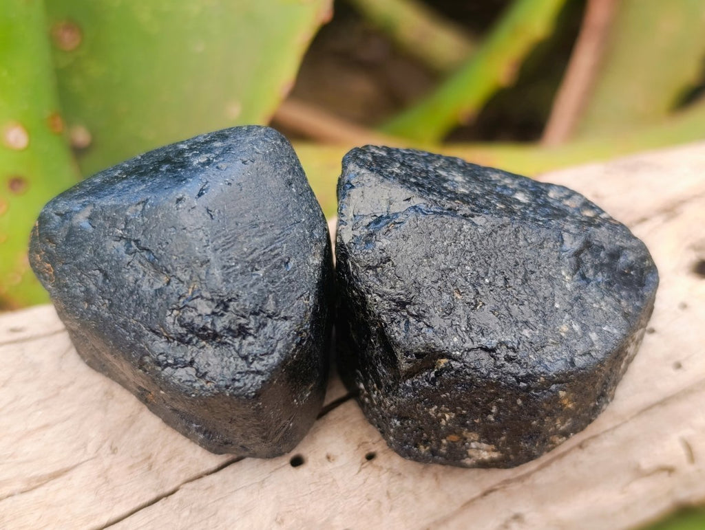 Natural Mix of Schorl Black Tourmaline Crystals x 35 From Zimbabwe