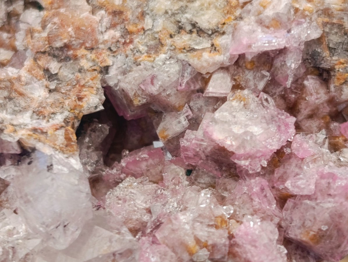Natural Salrose Cobaltoan Dolomite Specimens x 12 From Kakanda, Congo