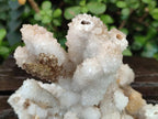Natural Drusy Snow Finger Quartz Coated Clusters x 2 From Albert's Mountain, Lesotho