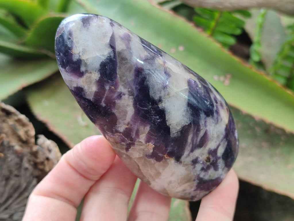 Polished Lepidolite Standing Display Pieces x 6 From Zimbabwe