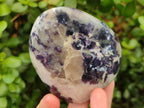Polished Lepidolite Standing Display Pieces x 6 From Zimbabwe