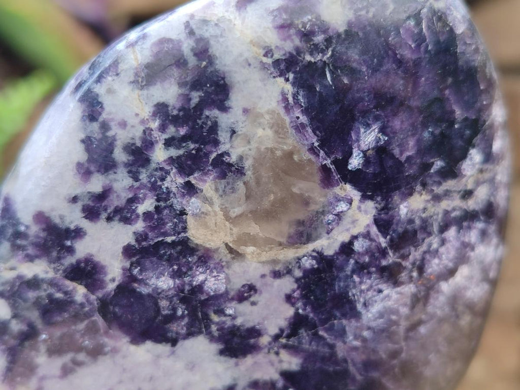 Polished Lepidolite Standing Display Pieces x 6 From Zimbabwe
