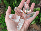 Polished Clear Quartz Display Crystals x 12 From Madagascar