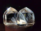 Polished Clear Quartz Display Crystals x 12 From Madagascar