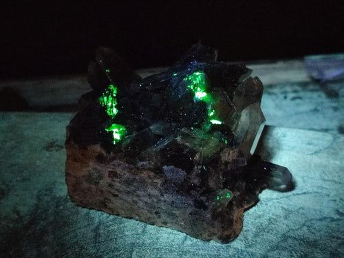 Natural Smokey Quartz Custers with Inclusions x 2 From Erongo, Namibia