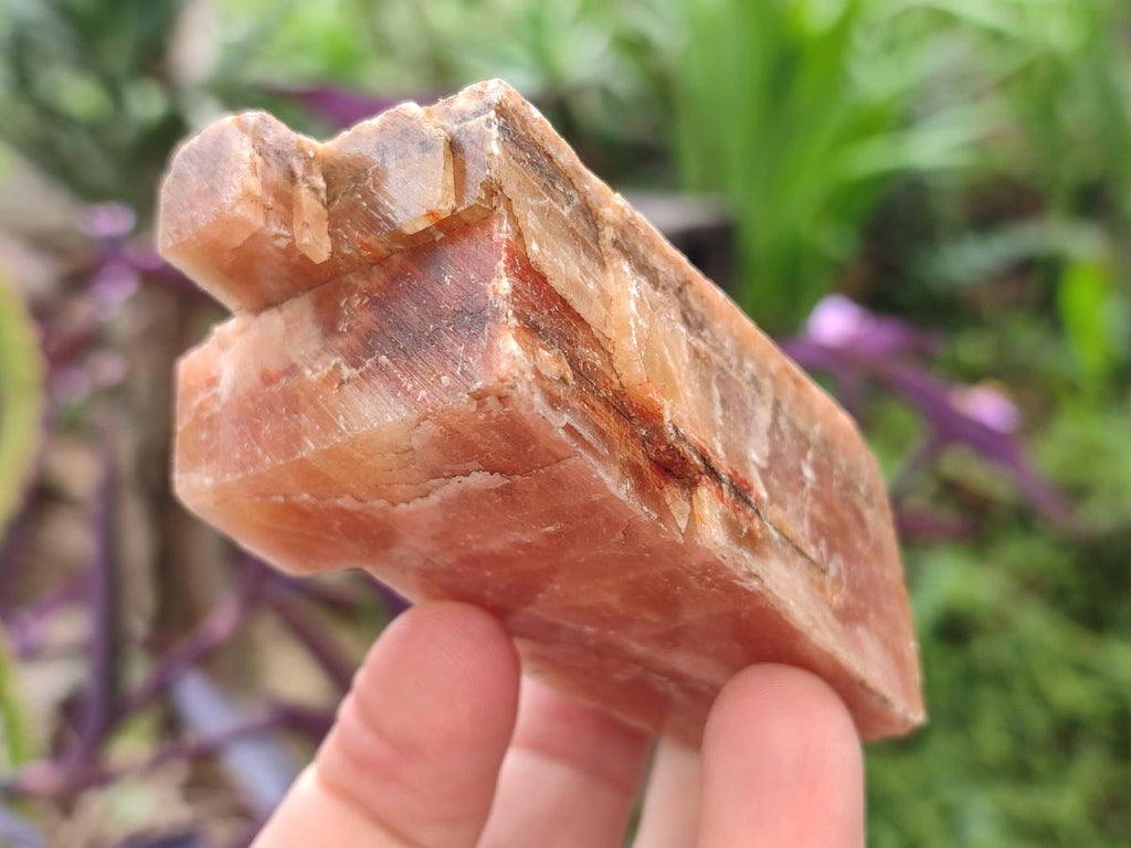 Natural Rhombohedral Sunset Orange Calcite Specimens x 25 From Spitzkop, Namibia