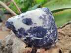 Polished One Side Silver Leaf Lepidolite x 6 From Zimbabwe