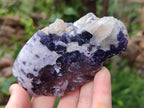 Polished One Side Silver Leaf Lepidolite x 6 From Zimbabwe