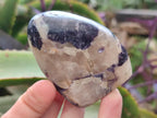 Polished Silver Leaf Lepidolite Standing Display Pieces x 6 From Zimbabwe