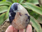 Polished Silver Leaf Lepidolite Standing Display Pieces x 6 From Zimbabwe
