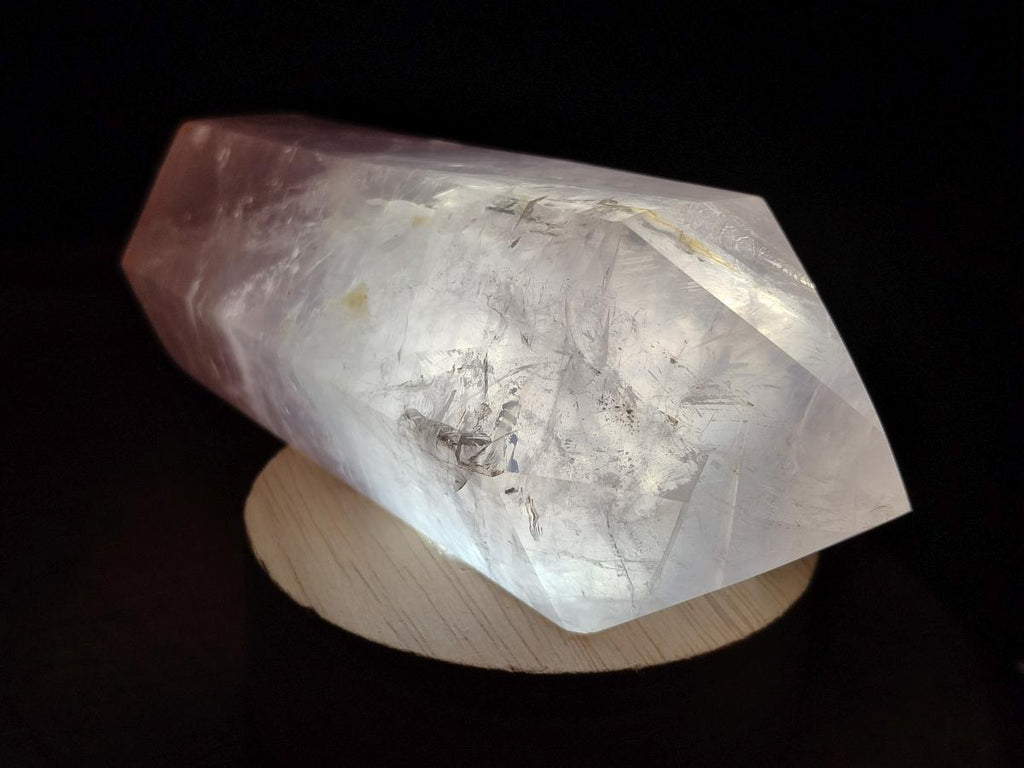 Polished Mix of Gemmy Rose Quartz Pieces x 6 From Madagascar