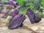 Natural Metallic Cobbed Purpurite Specimens x 70 From Erongo, Namibia - Toprock Gemstones and Minerals 