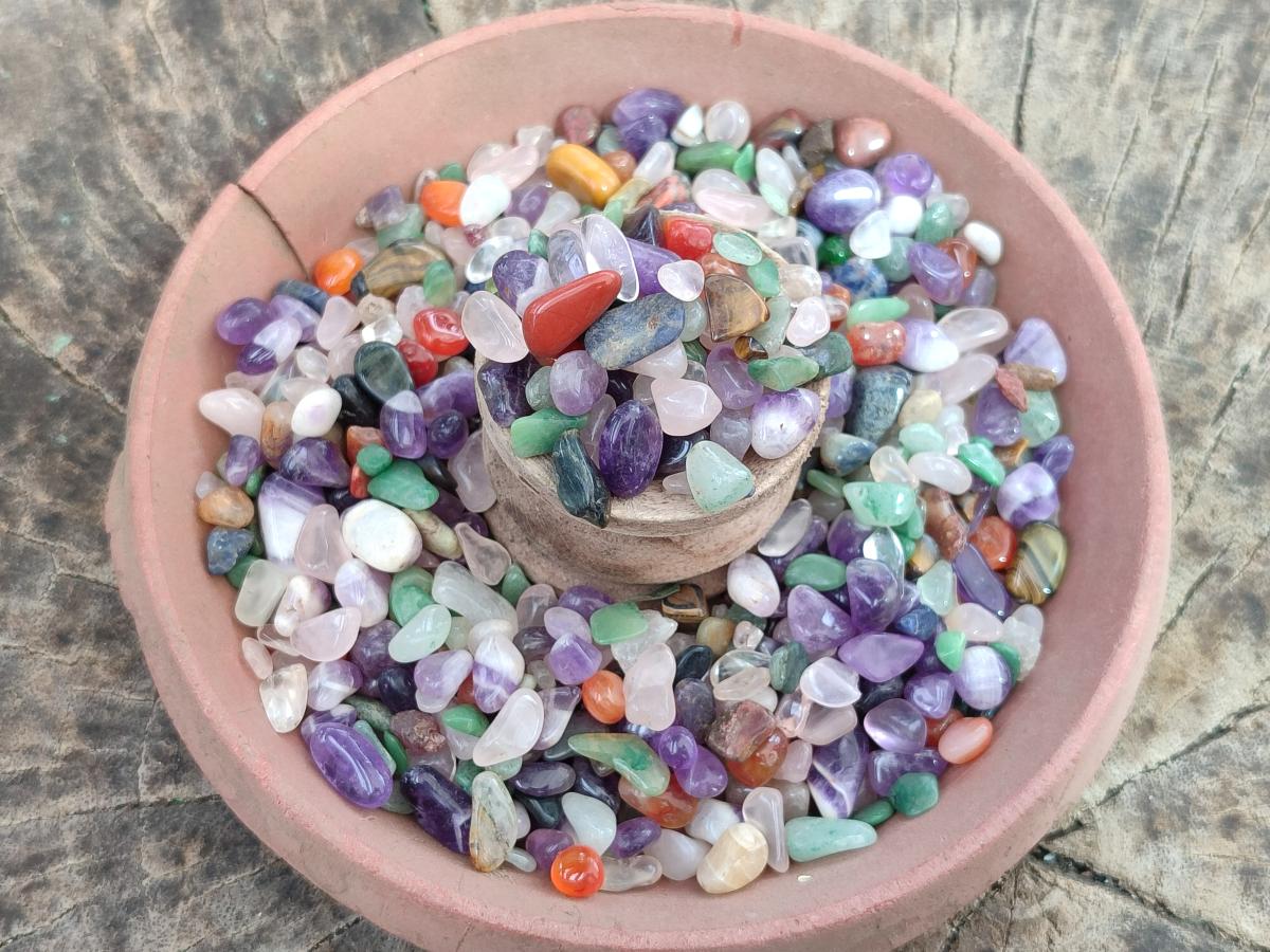Polished Mixed 1kg Bags of Multi Coloured Tumbled Stones x 6 From Southern Africa - Toprock Gemstones and Minerals 