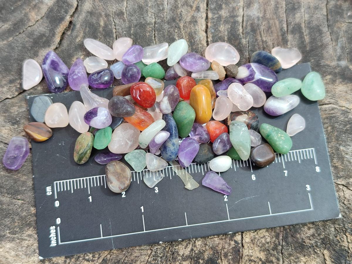 Polished Mixed 1kg Bags of Multi Coloured Tumbled Stones x 6 From Southern Africa - Toprock Gemstones and Minerals 
