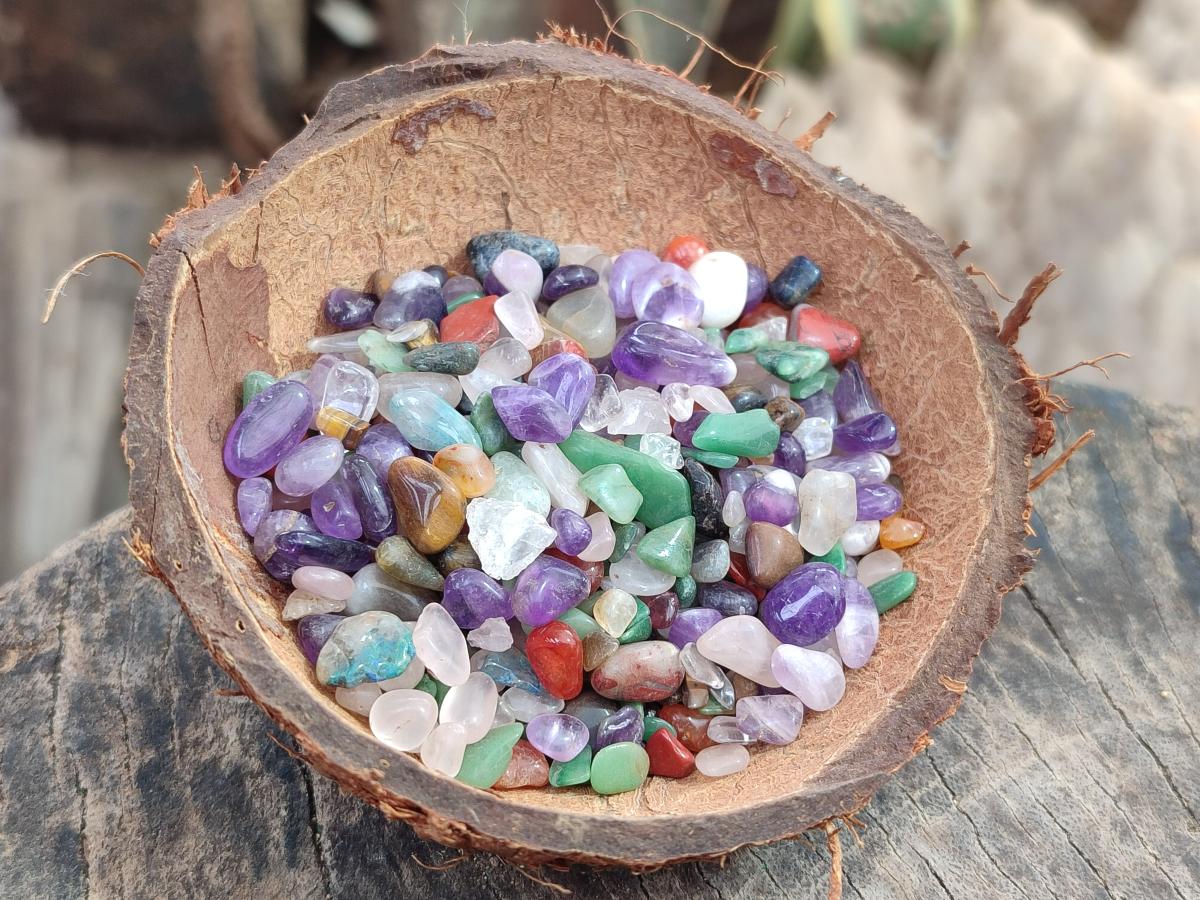 Polished Mixed 1kg Bags of Multi Coloured Tumbled Stones x 6 From Southern Africa - Toprock Gemstones and Minerals 