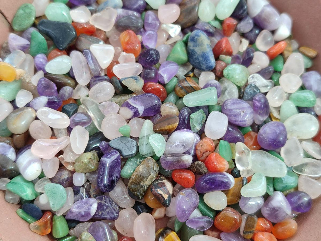 Polished Mixed 1kg Bags of Multi Coloured Tumbled Stones x 6 From Southern Africa - Toprock Gemstones and Minerals 