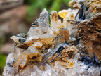 Natural Smokey Quartz Clusters with a Variety of Inclusions x 2 From Khorixas, Namibia - Toprock Gemstones and Minerals 