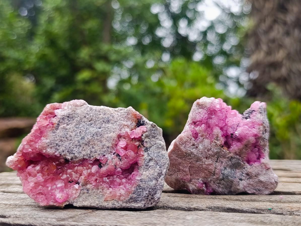 Natural Spherocobaltite Specimens with Heterogenite x 12 From Mashamba West Mine, Congo - Toprock Gemstones and Minerals 