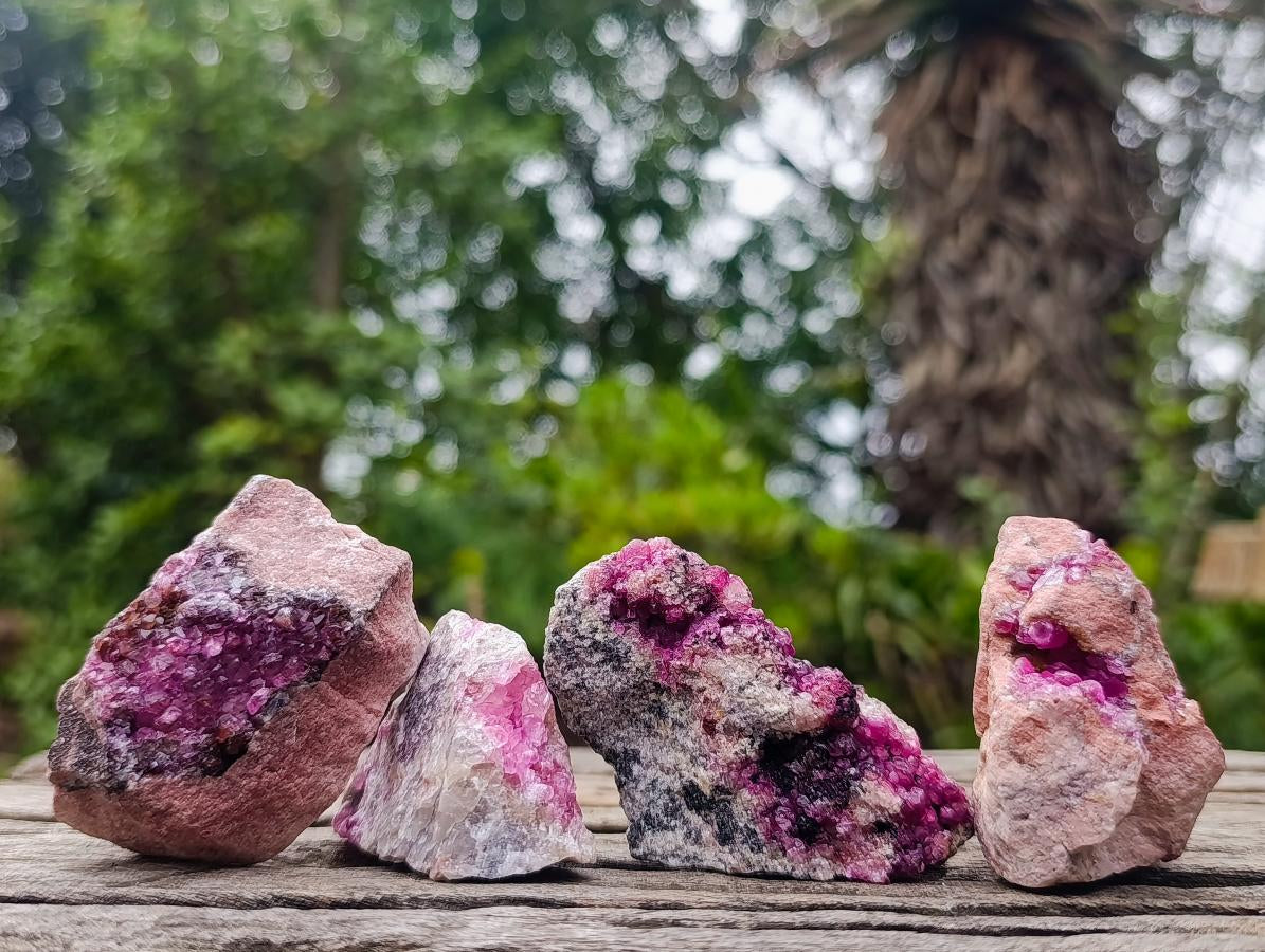 Natural Spherocobaltite Specimens with Heterogenite x 12 From Mashamba West Mine, Congo - Toprock Gemstones and Minerals 