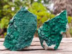 Natural Botryoidal Malachite Specimens x 6 From Kolwezi, Congo - Toprock Gemstones and Minerals 