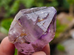 Natural Smokey Window Amethyst Skeletal Crystals x 12 From Chiredzi, Zimbabwe - Toprock Gemstones and Minerals 