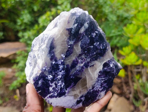 Polished Large One Side Silver Leaf Lepidolite Slices x 4 From Zimbabwe - Toprock Gemstones and Minerals 