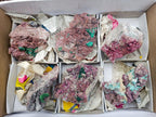Natural Salrose Cobaltoan Dolomite Specimens with Malachite and Chrysocolla x 6 From Kakanda, Congo - Toprock Gemstones and Minerals 