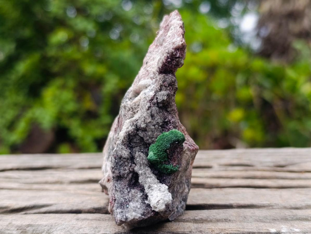 Natural Salrose Cobaltoan Dolomite Specimens with Malachite and Chrysocolla x 6 From Kakanda, Congo - Toprock Gemstones and Minerals 