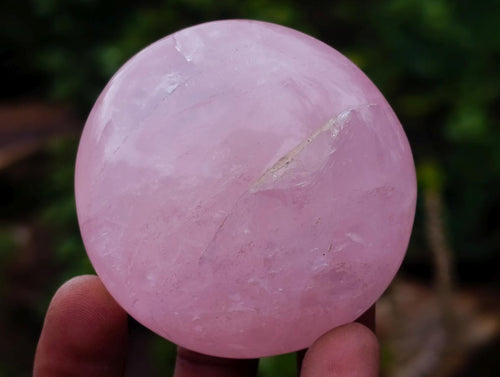 Polished Large Gemmy Rose Quartz Palm Stones x 12 From Madagascar - Toprock Gemstones and Minerals 