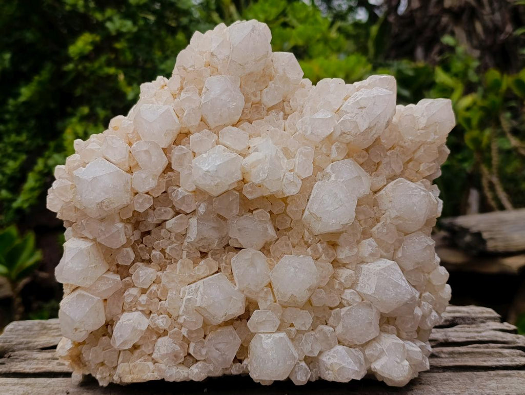 Natural Large Cascading "Anananas" Candle Quartz Cluster x 1 From Antsirabe, Madagascar - Toprock Gemstones and Minerals 